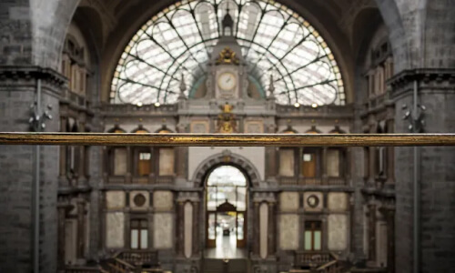 Resonance by Germaine Kruip in Antwerp Central Station